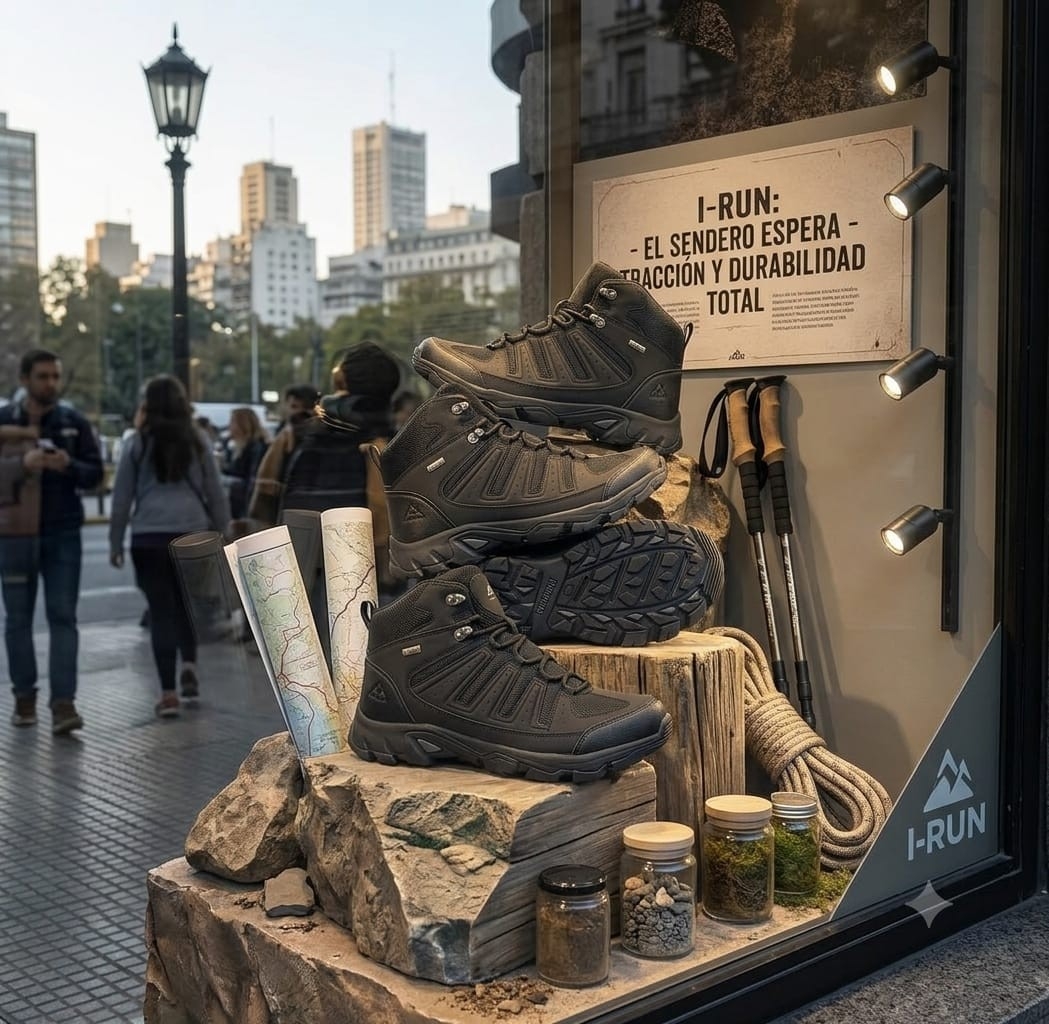 Botas Irun Impermeables Puro Negro - Imagen 3