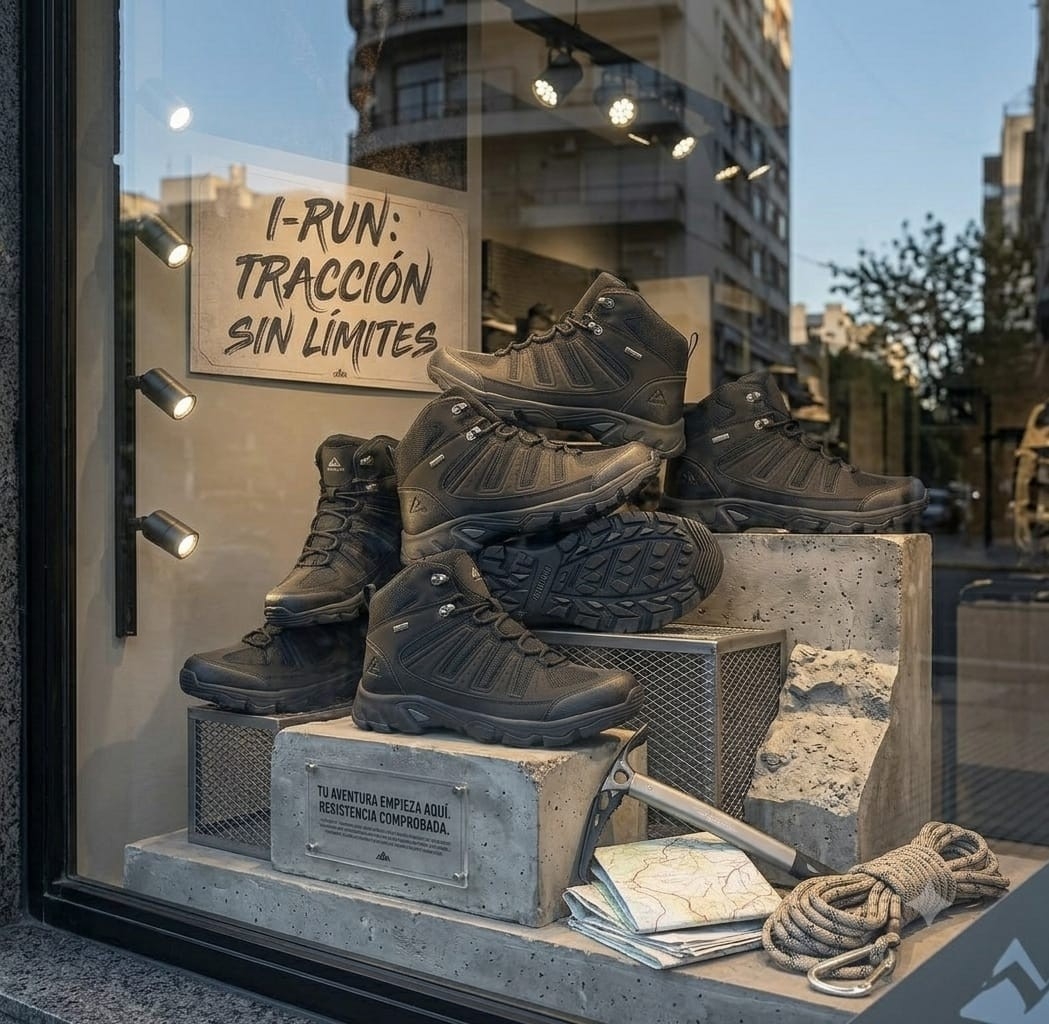 Botas Irun Impermeables Puro Negro - Imagen 2