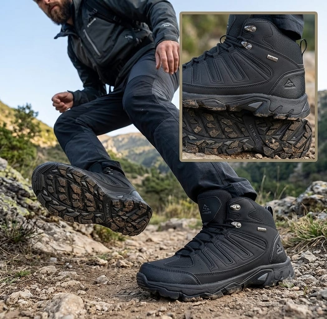 Botas Irun Impermeables Puro Negro - Imagen 5