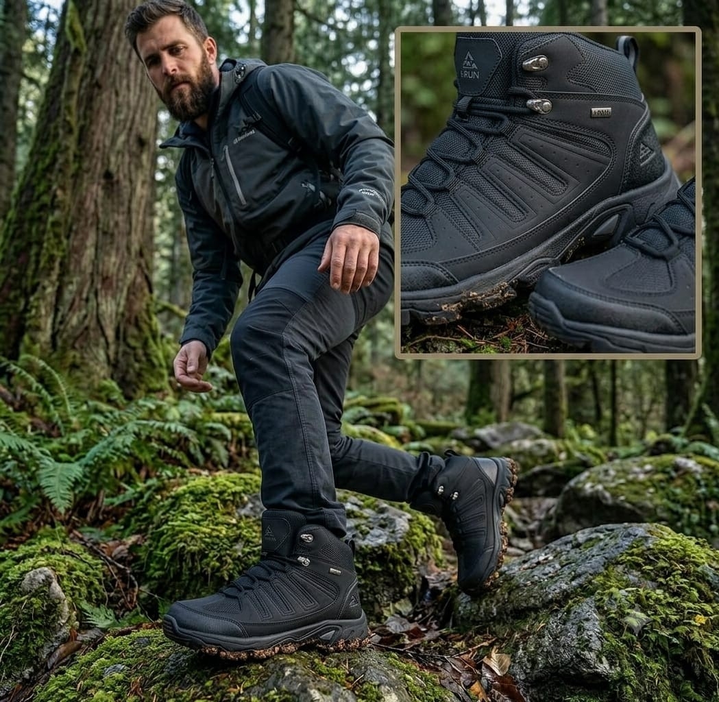 Botas Irun Impermeables Puro Negro - Imagen 4