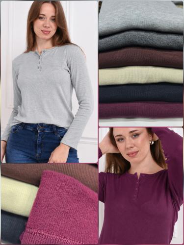 Camiseta Frizada con Botones (belen)
