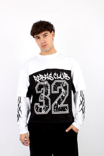 R.manga Larga Rebels Club