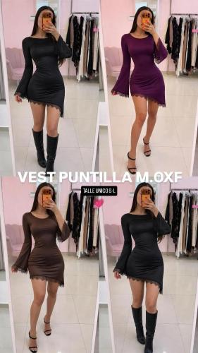 Vestido Puntilla Oxford - Miniatura 3