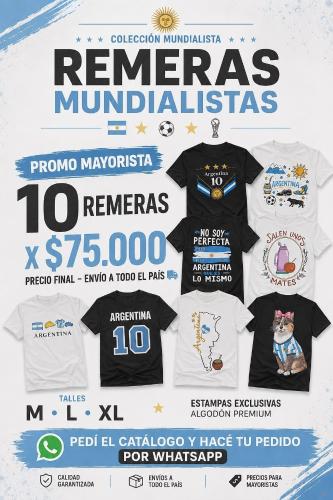 Pack Remeras X10 Premium