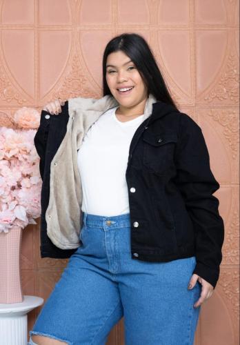 Campera de Jeans Desmontable a Chaleco Polar