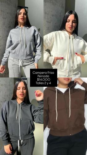 Campera de Frisa Peinada