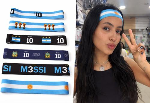Vincha Argentina Mundial