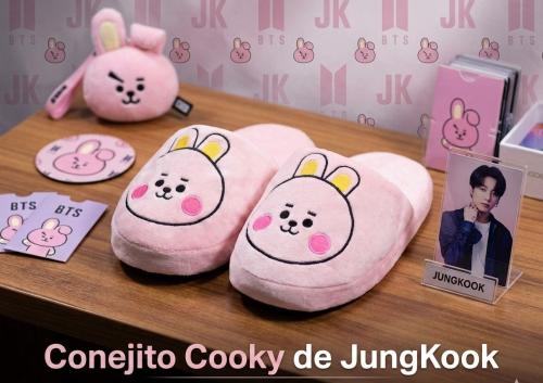 Pantuflon Bordado Conejito Cooky