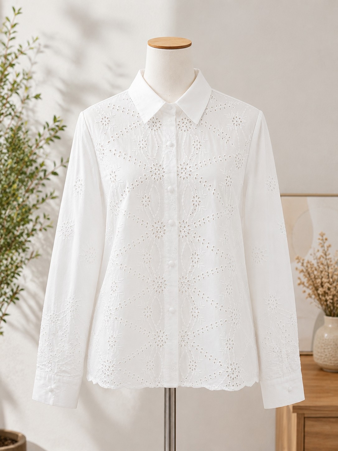 Camisa con Bordado - Imagen 1