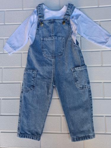 Jardinero Celeste Cargo Bebe