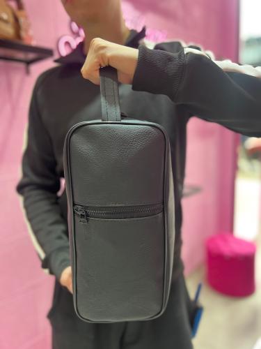 Botinero Bolso Neceser Hombre Eco Cuero