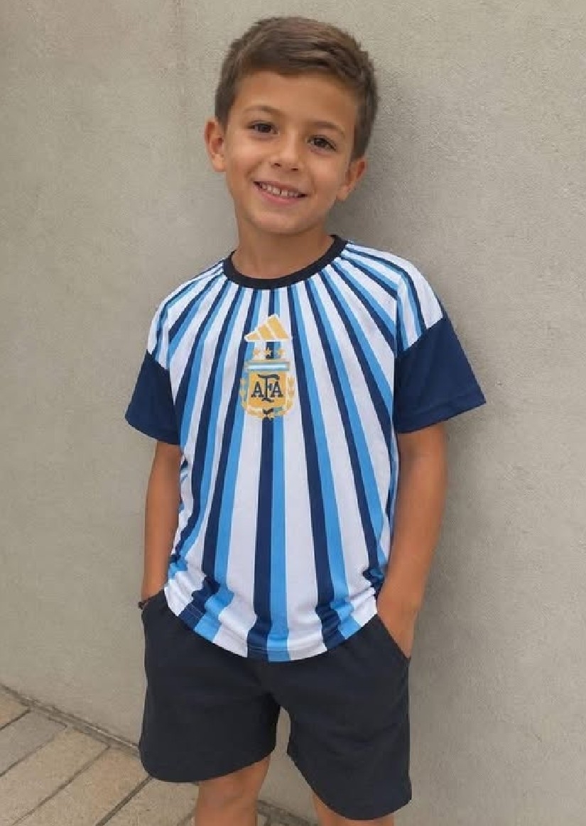 Remera de Precalentamiento para Niño - Imagen 2