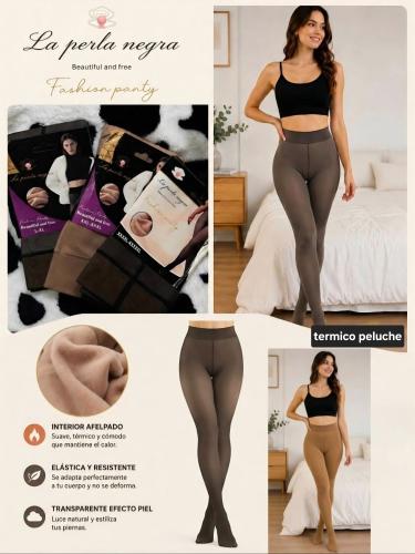 Panti Efecto Piel (perla Negra ) (050)