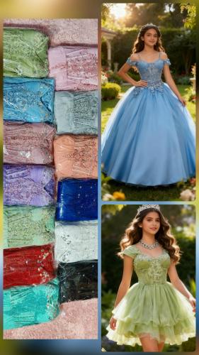 Vestido de 15 de 2 Piezas