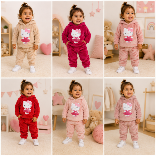 Conjunto Peluche Kitty
