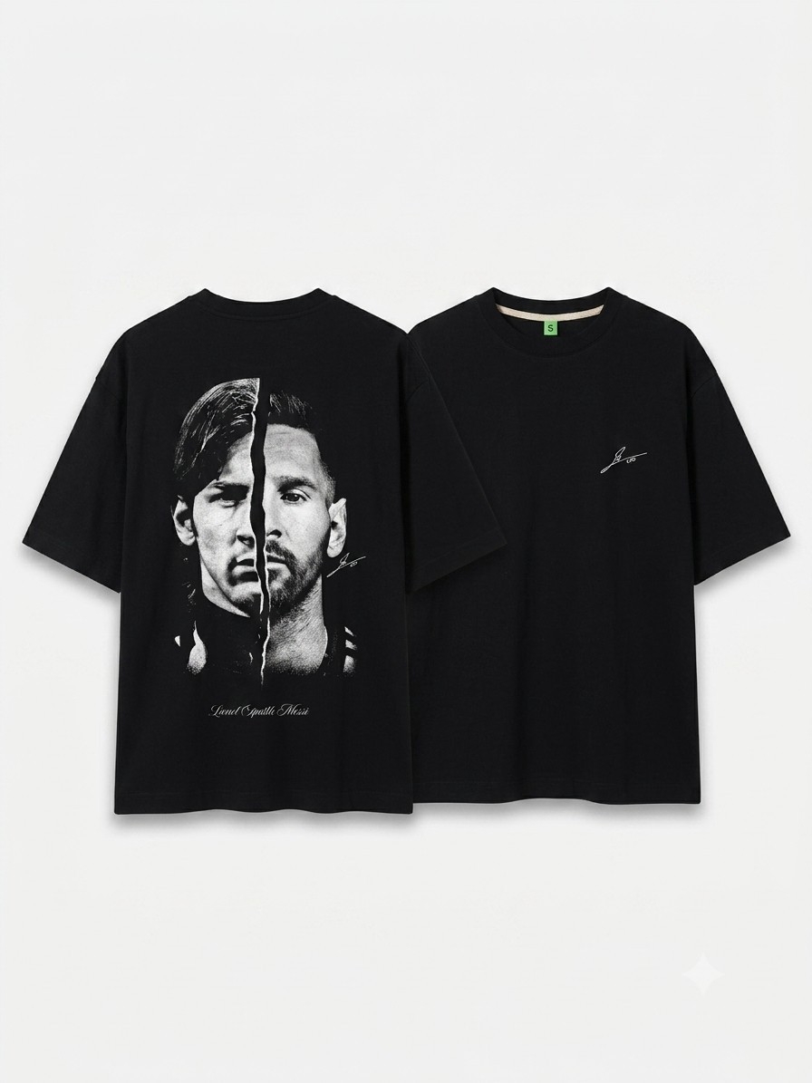 Remera Overside Messi - Imagen 1