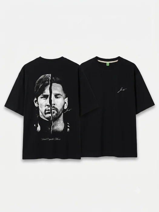Remera Overside Messi