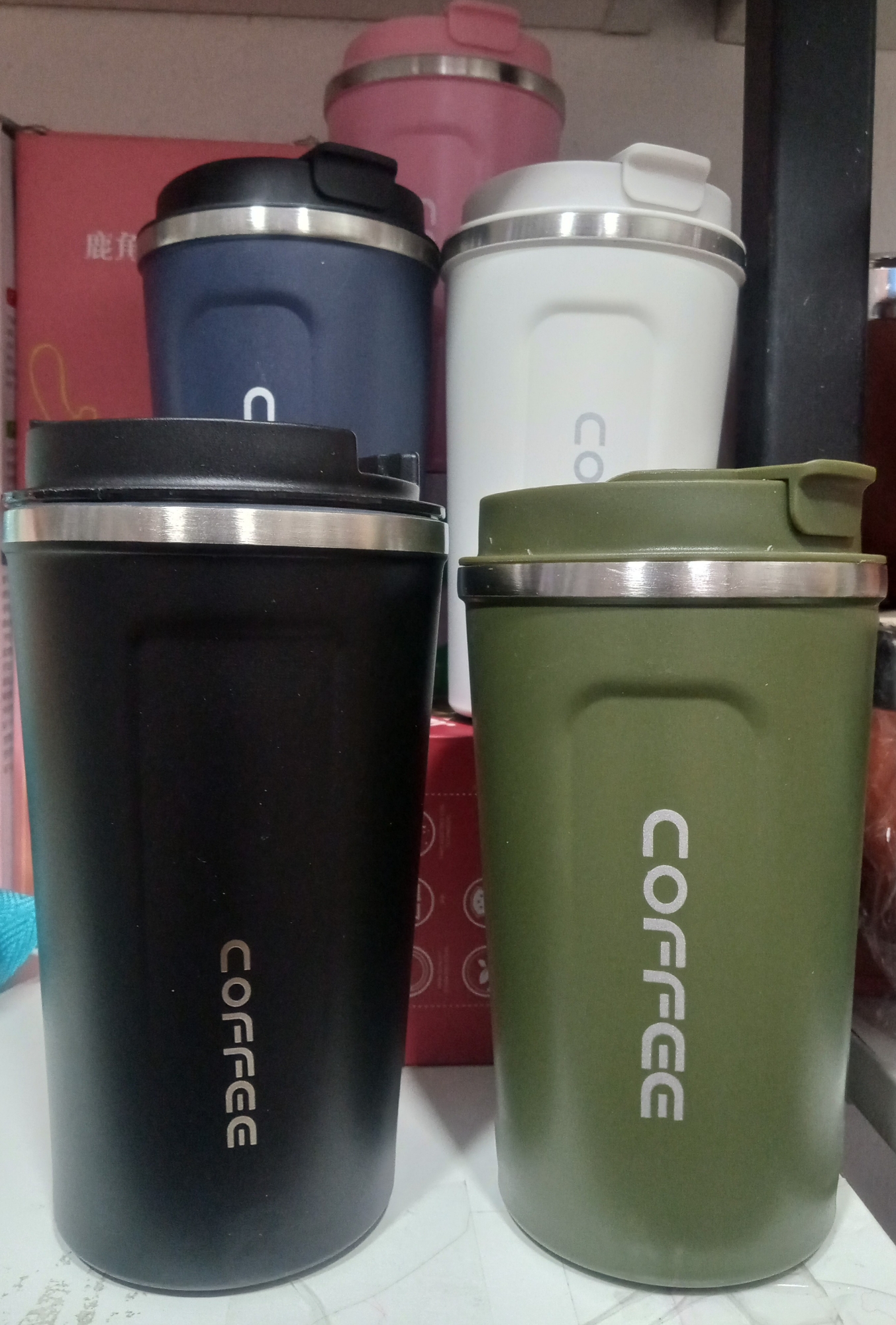 Vaso Cafetero Termico con Sensor de Temperatura - Imagen 3