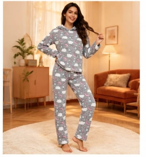 Pijama Peluche Dama Luminoso - Imagen 3