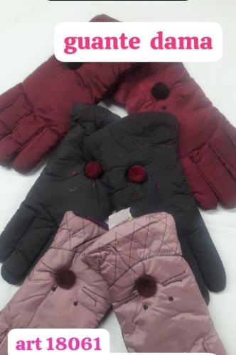 Guantes Termico Dama Antideslizante Polar Sky Moto