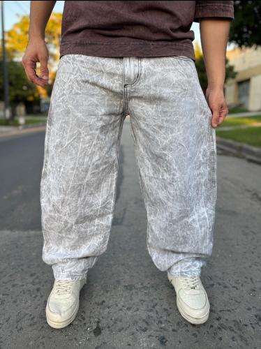 Jean Baggy Gris Clarito