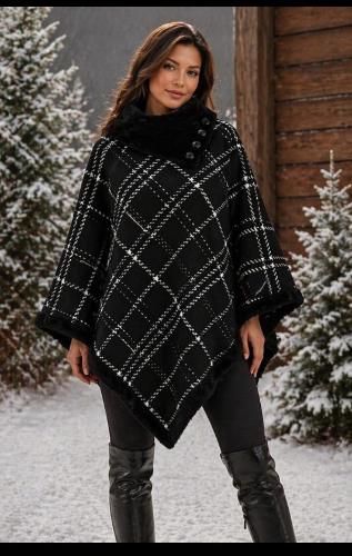 Ponchos Escosés con Piel