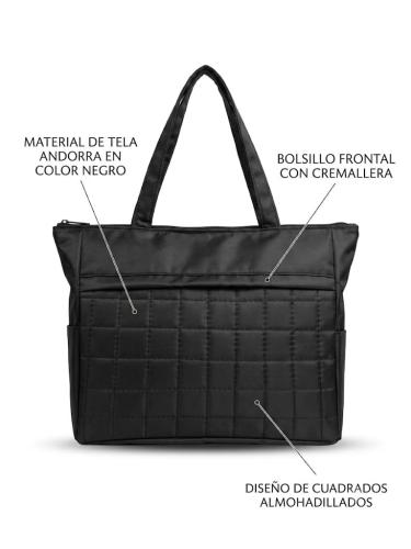 Cartera Frente Cuadrados
