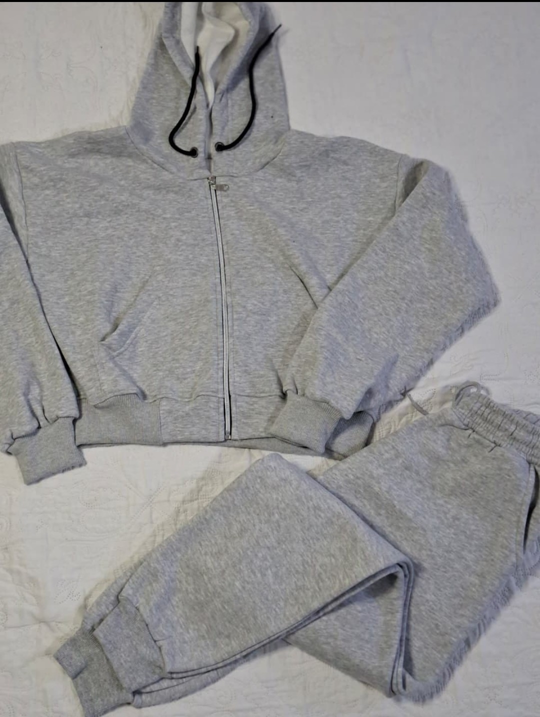 Campera Corta Oversize Friza Invisible Peinado Premium - Imagen 3
