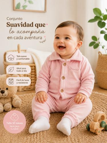 Conjunto Plush Bondeado