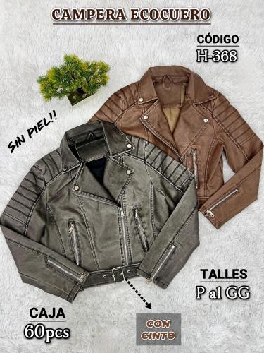Campera Ecocuero Dama