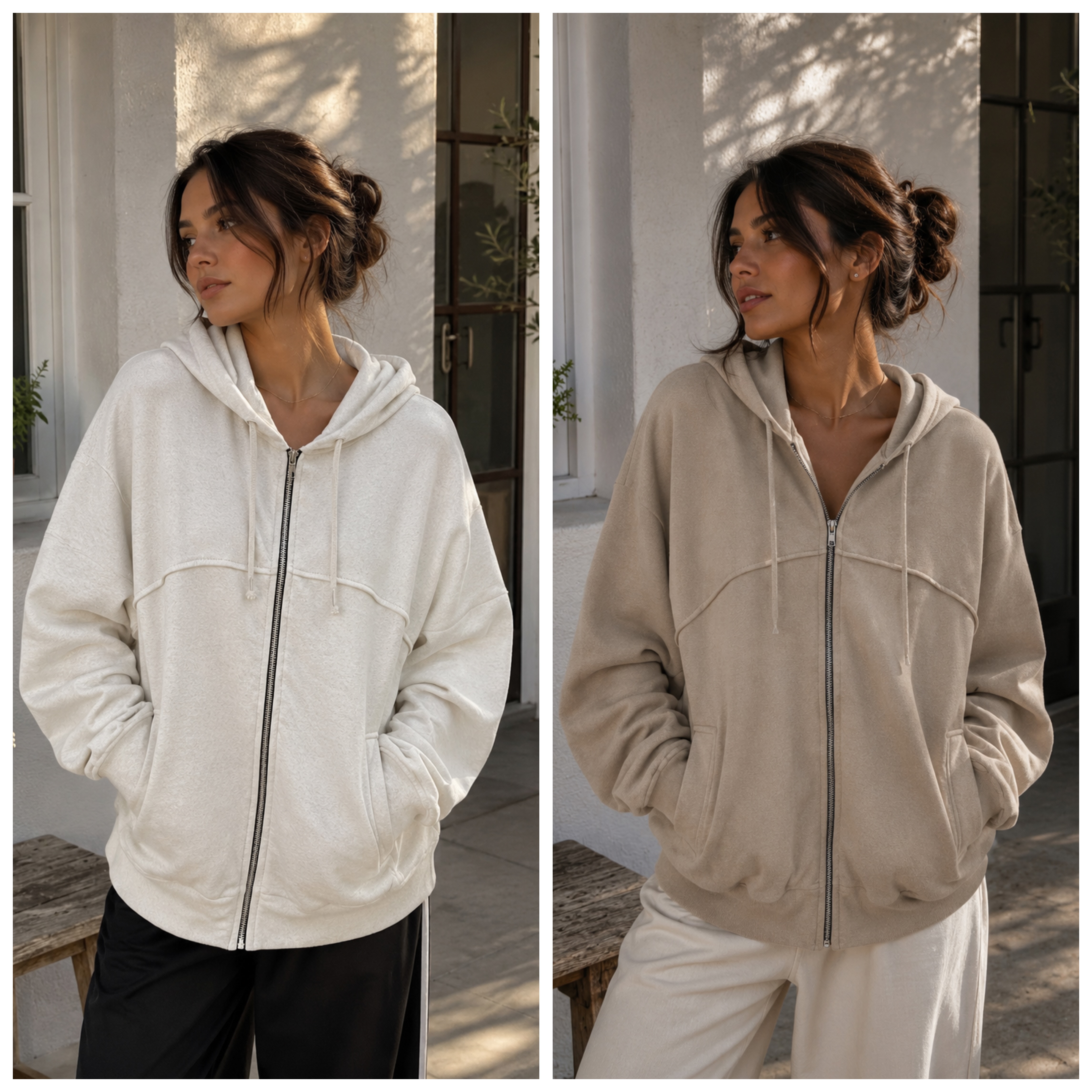 Campera con Capucha  Estilo Bomber  Line - photo-output.jpeg