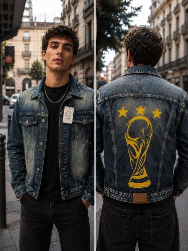 Qatar - Campera Jeans Mundialista