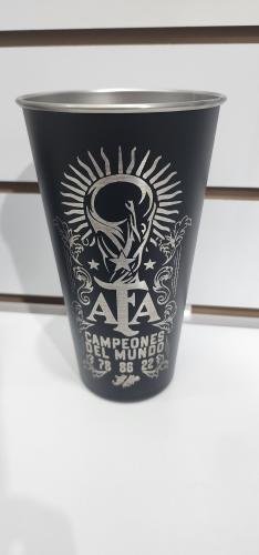 Vasos Acero Inoxidable. Dia del Amigo. Mundial. Argentina.oferta