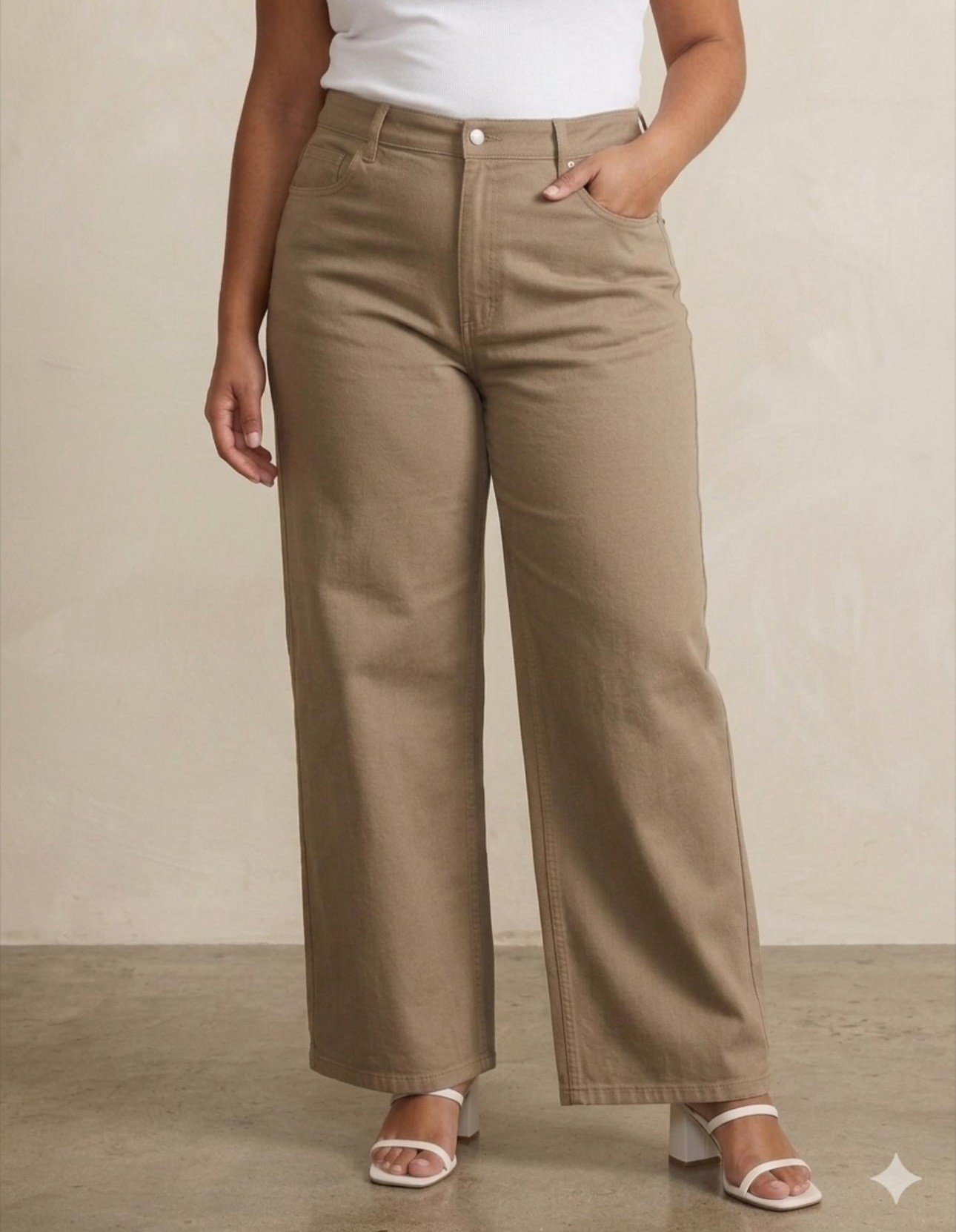 Wide Leg Especial Vizon - Imagen 1