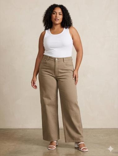 Wide Leg Especial Vizon - Miniatura 2