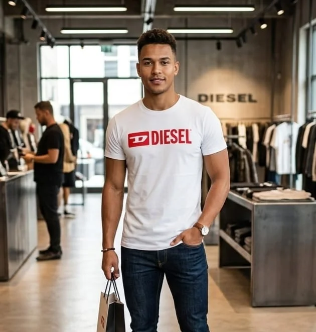 Remeras Disel Jersey Premium