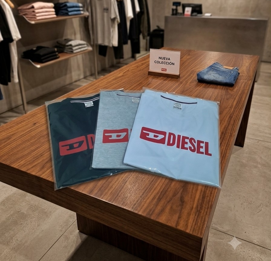 Remeras Disel Jersey Premium - Imagen 2