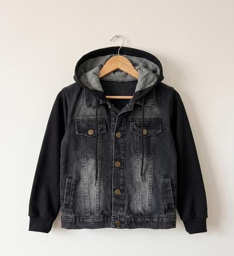 Campera Jean con Frisa