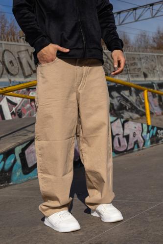 Baggy- Gabardina- Beige