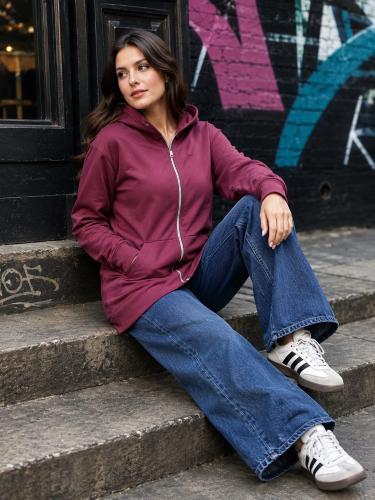Maxi Campera con Piel de Dama