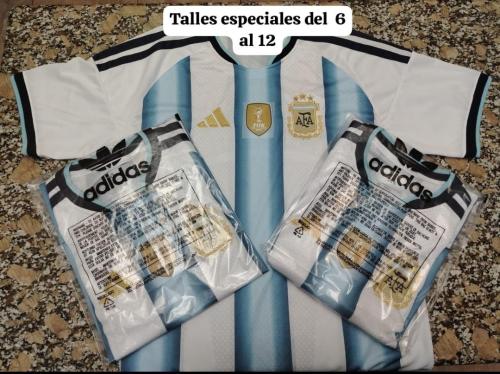 Camiseta Argentina Talle Especiales