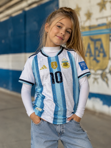 Camiseta Argentina Nena Stras