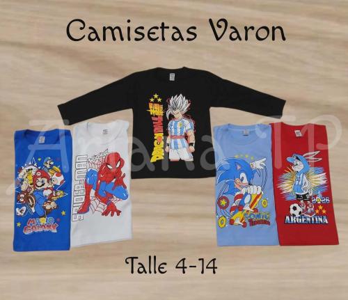 Camisetas Nene Personajes