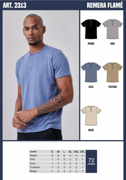 Remera Flamé