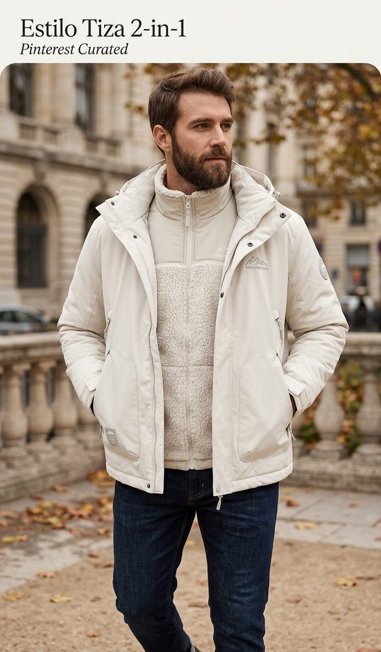 Campera 2 en 1 de Hombre Talle Comun Cod:bw66671 - Imagen 2