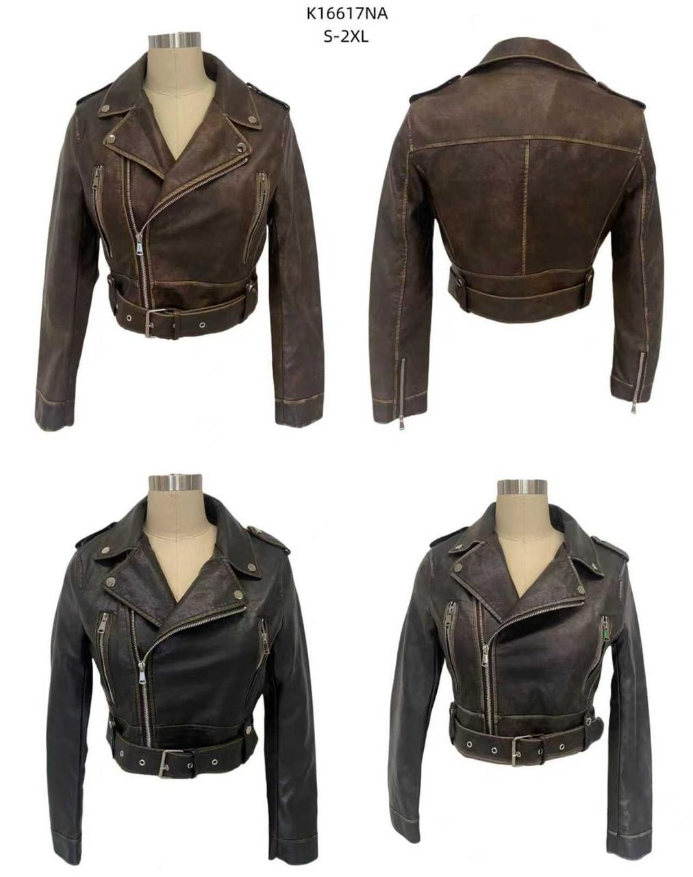Cuero de Dama Yd Desgastado Oversize Cod:k16617na - Imagen 2