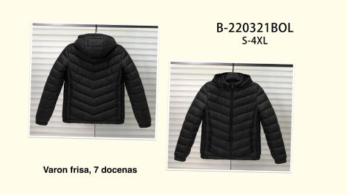 Campera de Hombre con Piel Talle Comun Cod:b-220321bol