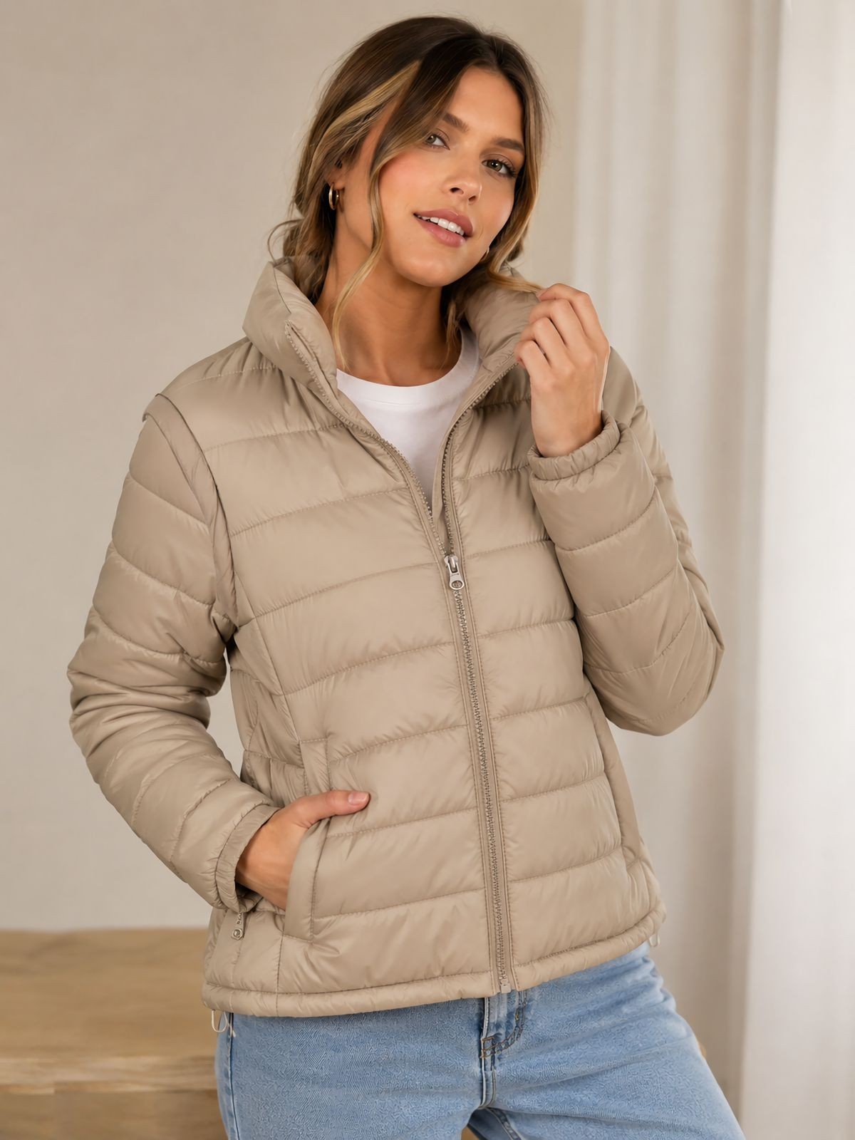 Campera 3 en 1 Dama Talle Comun Cod - Imagen 2