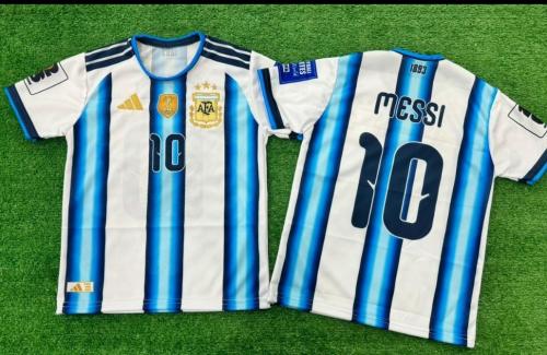Camiseta Argentina Suplente Bordada Niños - Miniatura 3