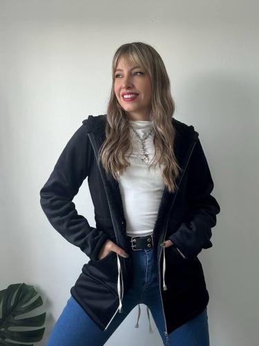 Campera Larga Corderoy